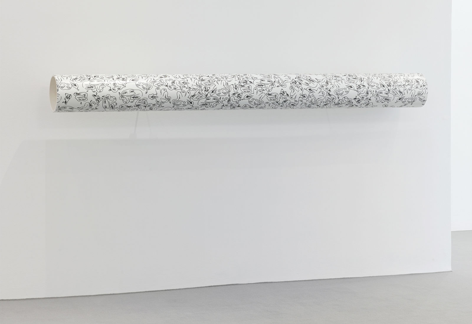 Seth Price, Waste Pipe, 2016 - 17