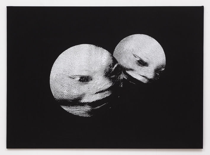 John Stezaker, Conjunction (from the Series The Egg Burial), 1985