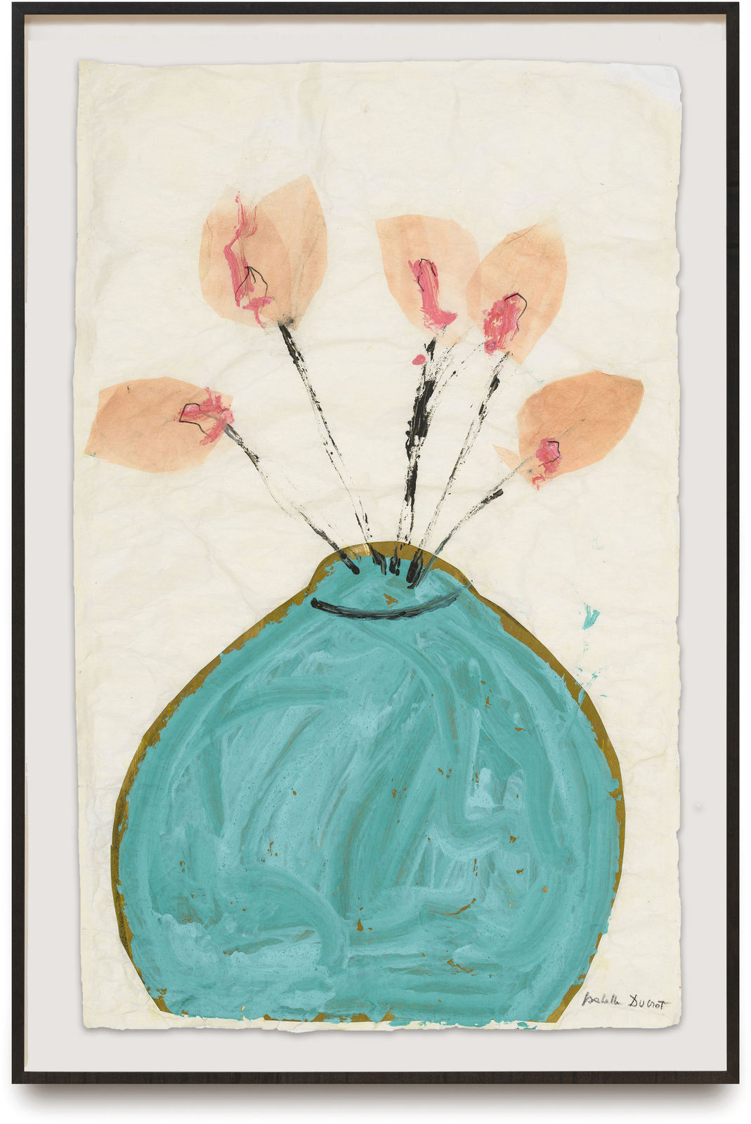 Isabella Ducrot, Turquoise Pot, 2023