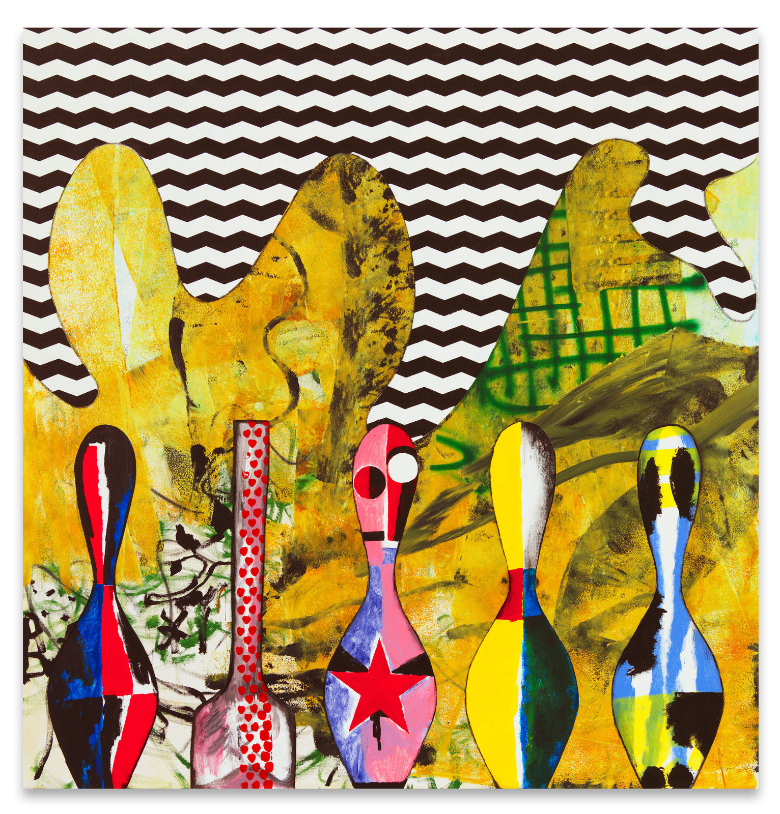 Charline von Heyl, Dunesday, 2016