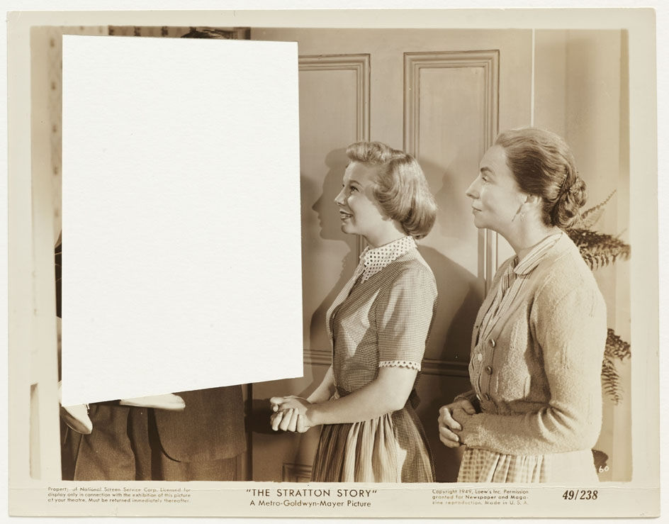 John Stezaker, Tabula Rasa XXXIV, 2012