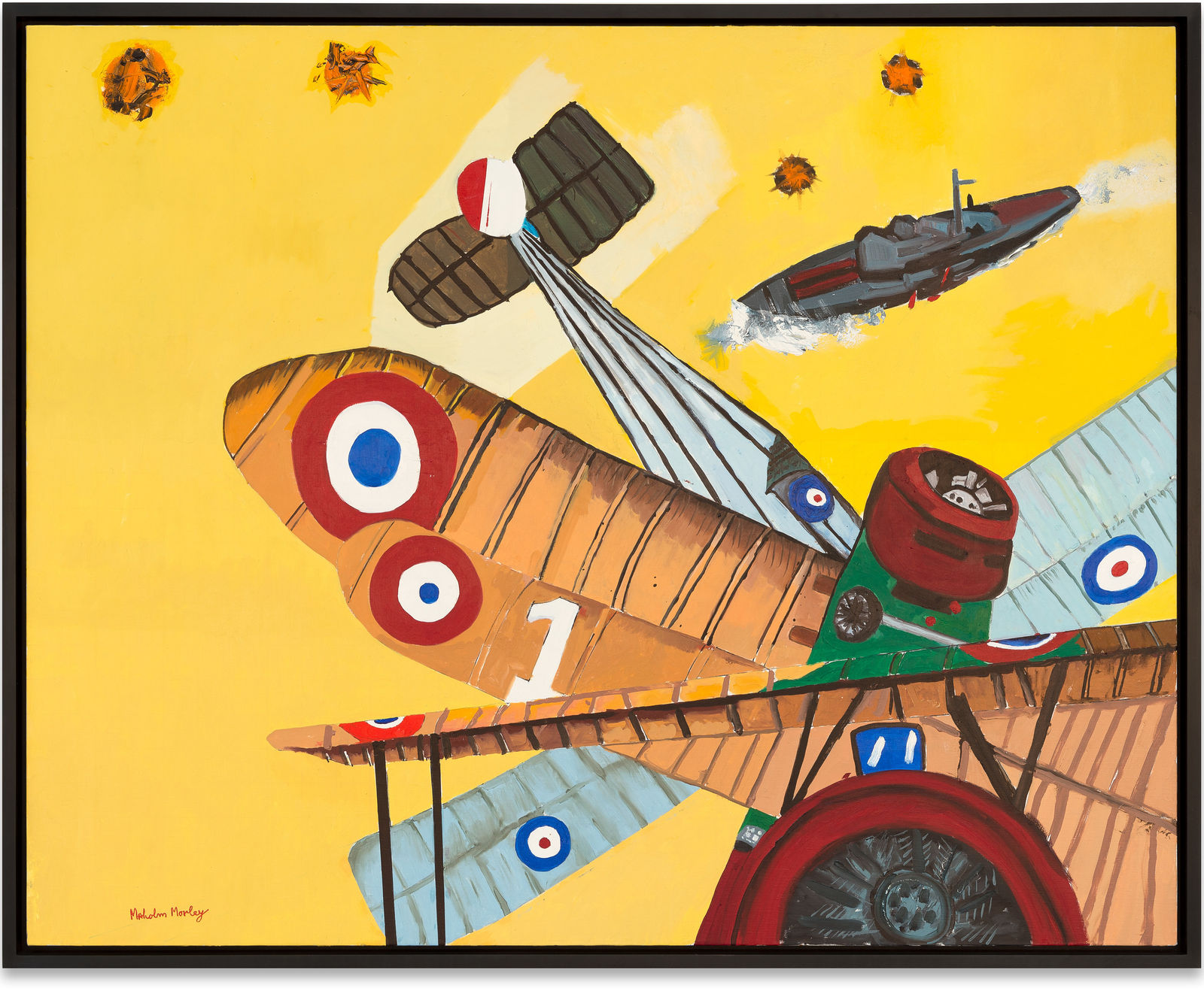 Malcolm Morley, Airlock, 2014