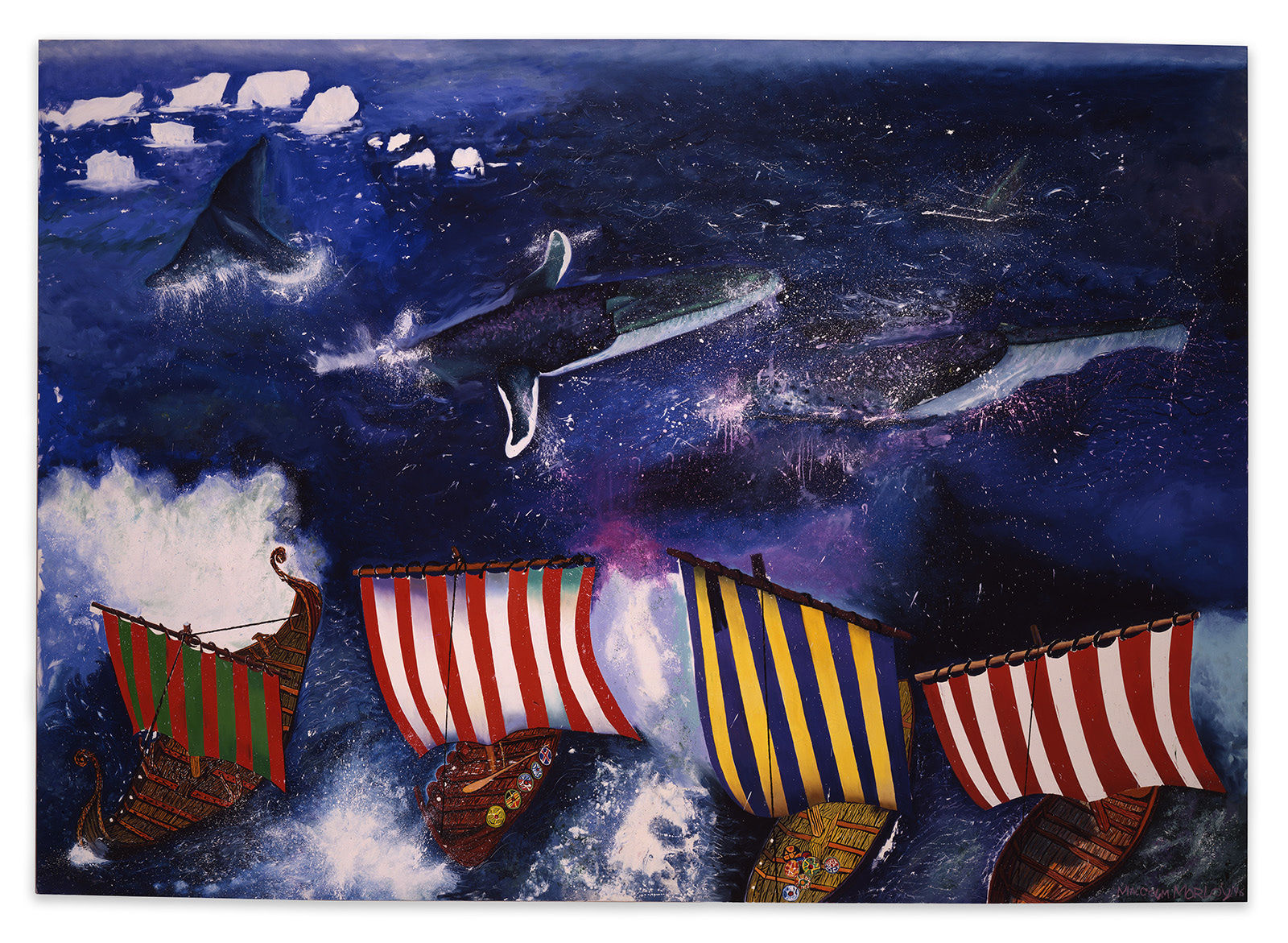 Malcolm Morley, The Navigators, 1996