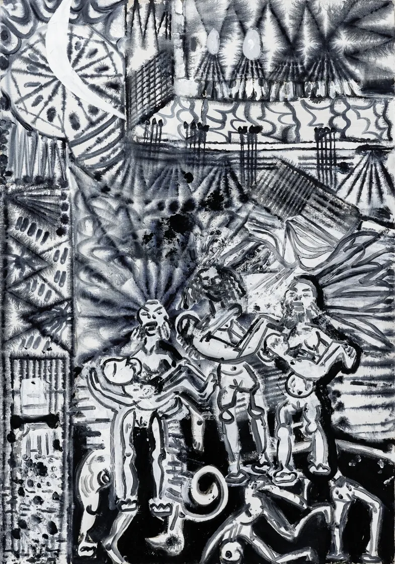 Tobias Pils, breastfeeding, 2018