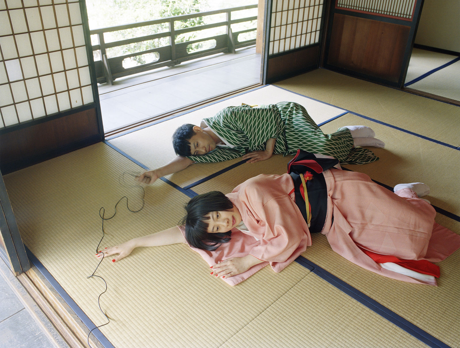 Pixy Liao 廖逸君, Two Tunas on the Tatami, 2018