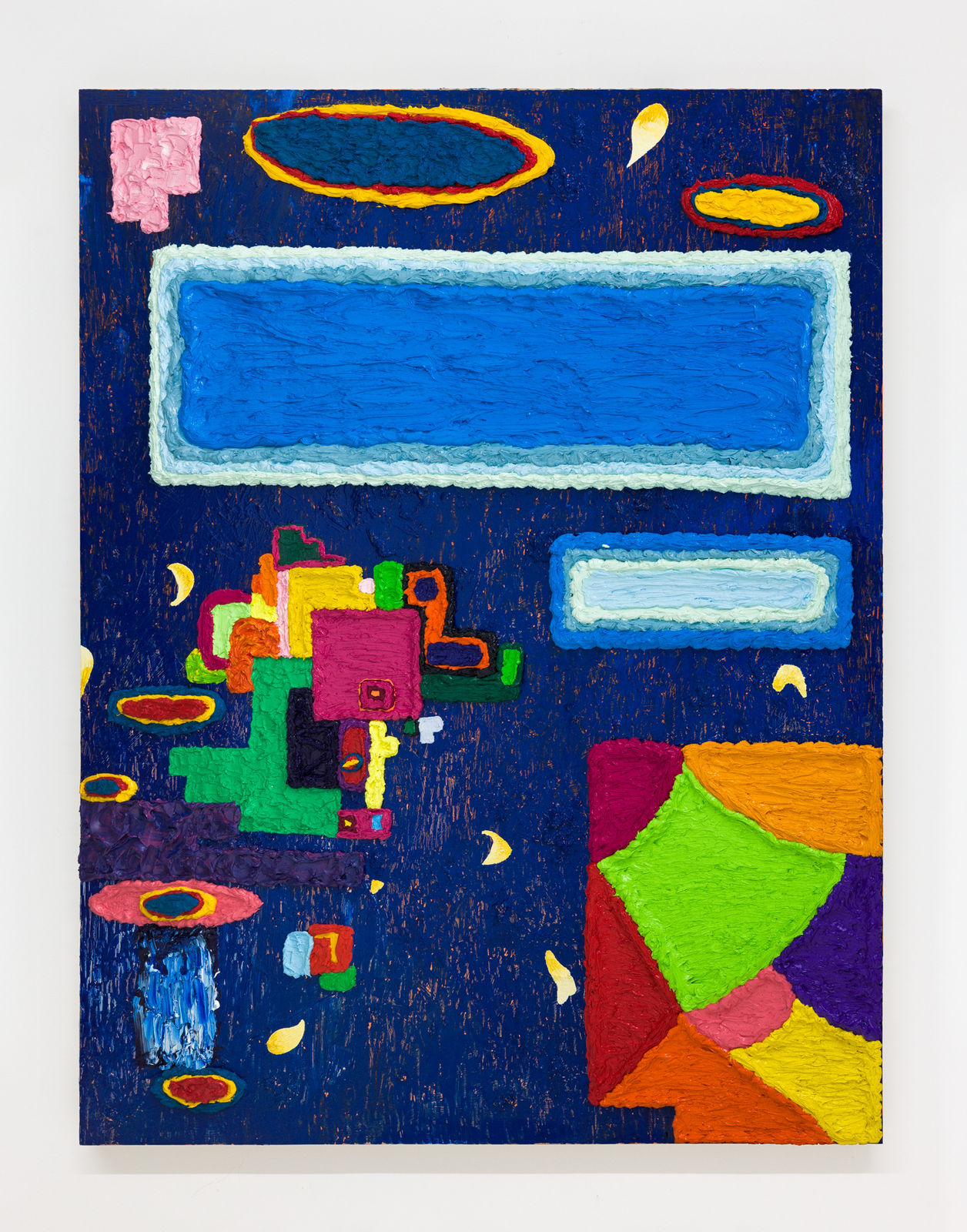 Daniel Chen 陈飞, Still Life with Red and Blue Flower 有红蓝色花的静物, 2022