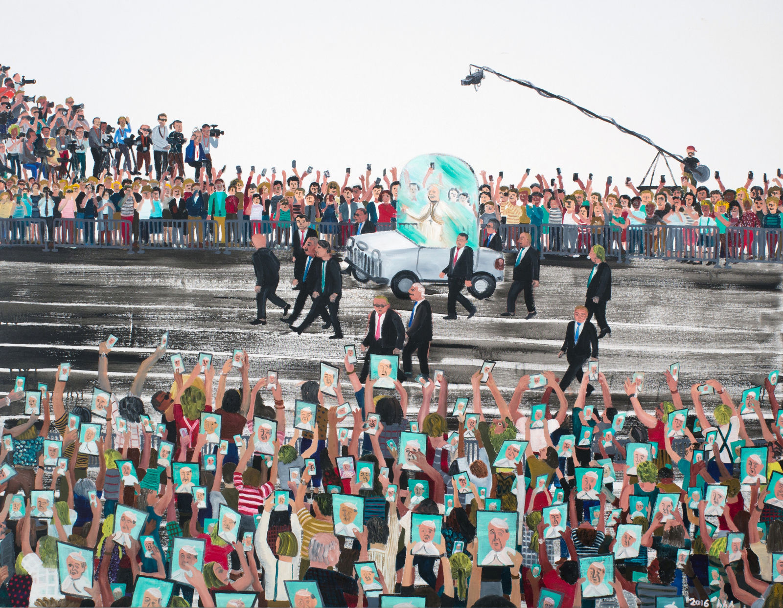 Huang Hai-Hsin 黄海欣, Pope St. Francis in NY教皇方济各在纽约, 2016