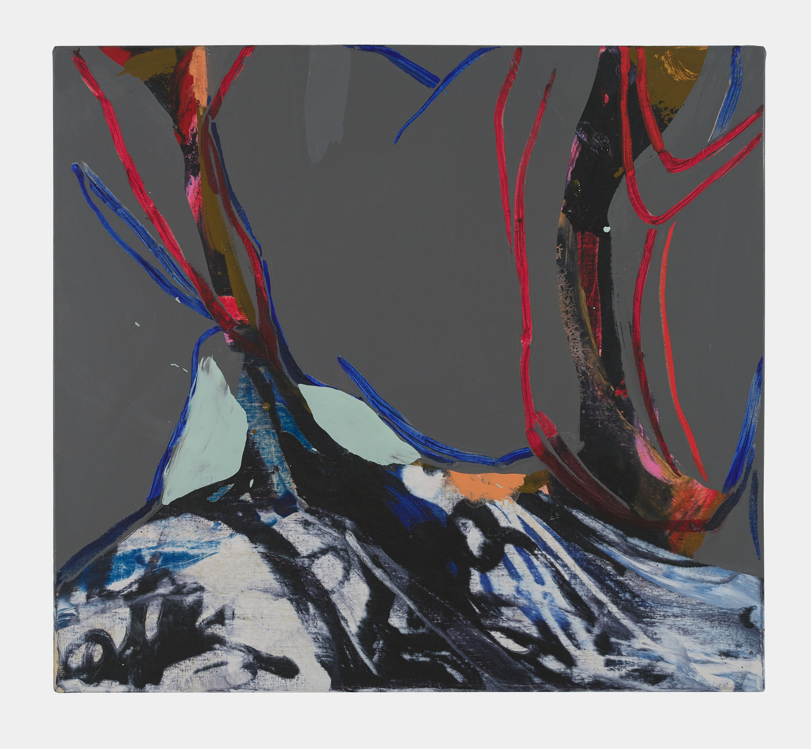 Sarah Faux 莎拉·福克斯, Dipped in seawater 浸入海水, 2021