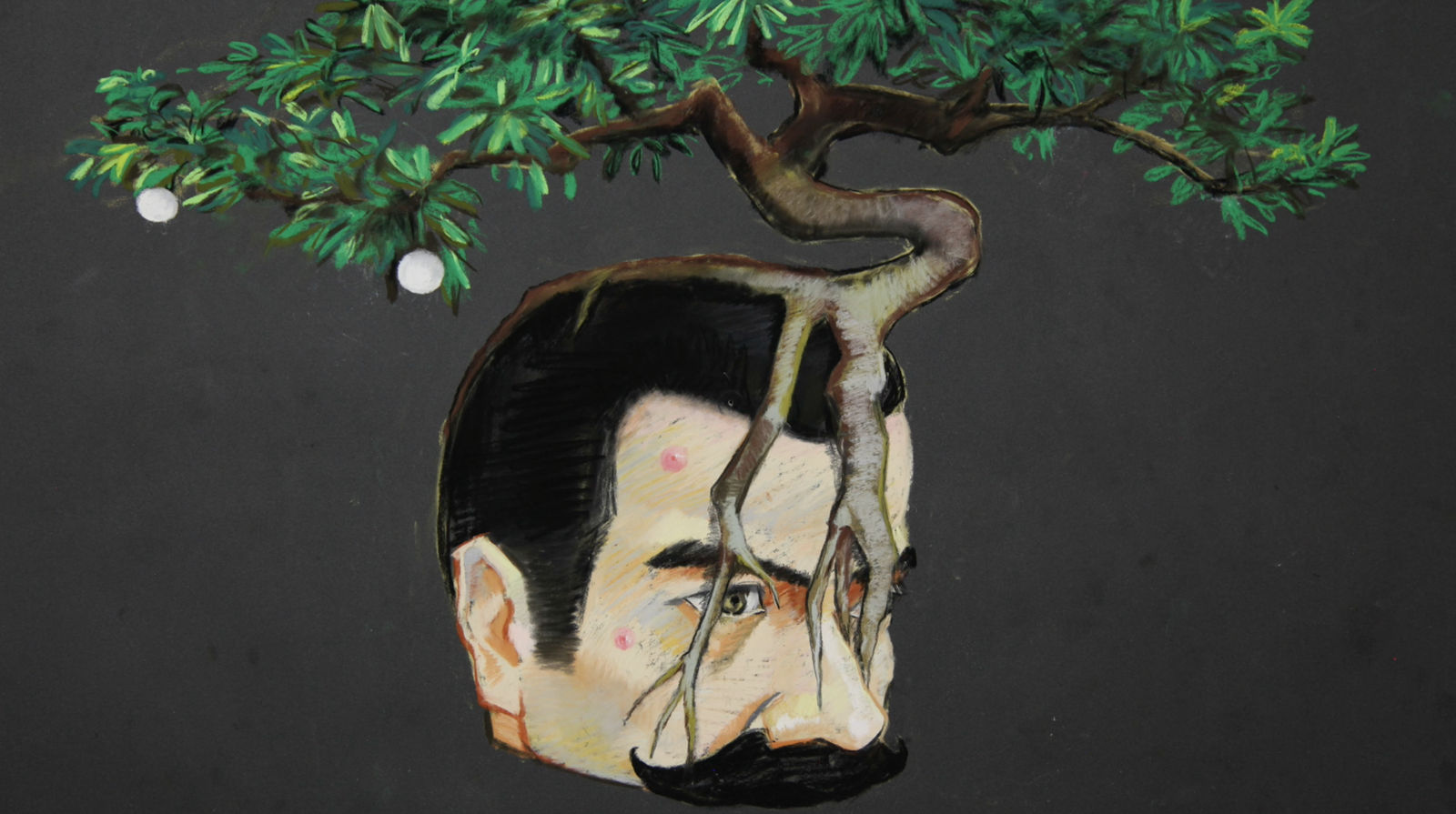 Wang Haiyang 王海洋, Wall Dust 墙上的尘埃, 2016