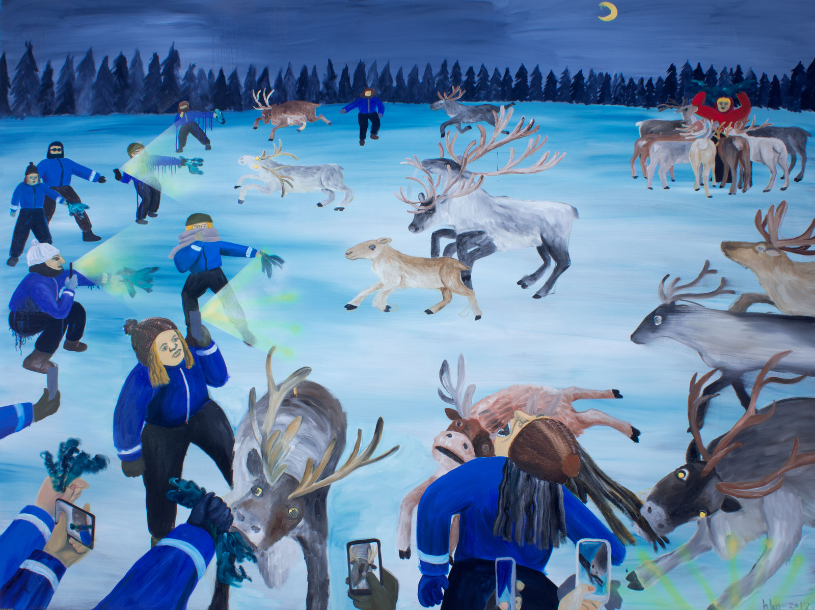 Huang Hai-Hsin 黄海欣, I've Been To North Pole 我去了北极, 2017