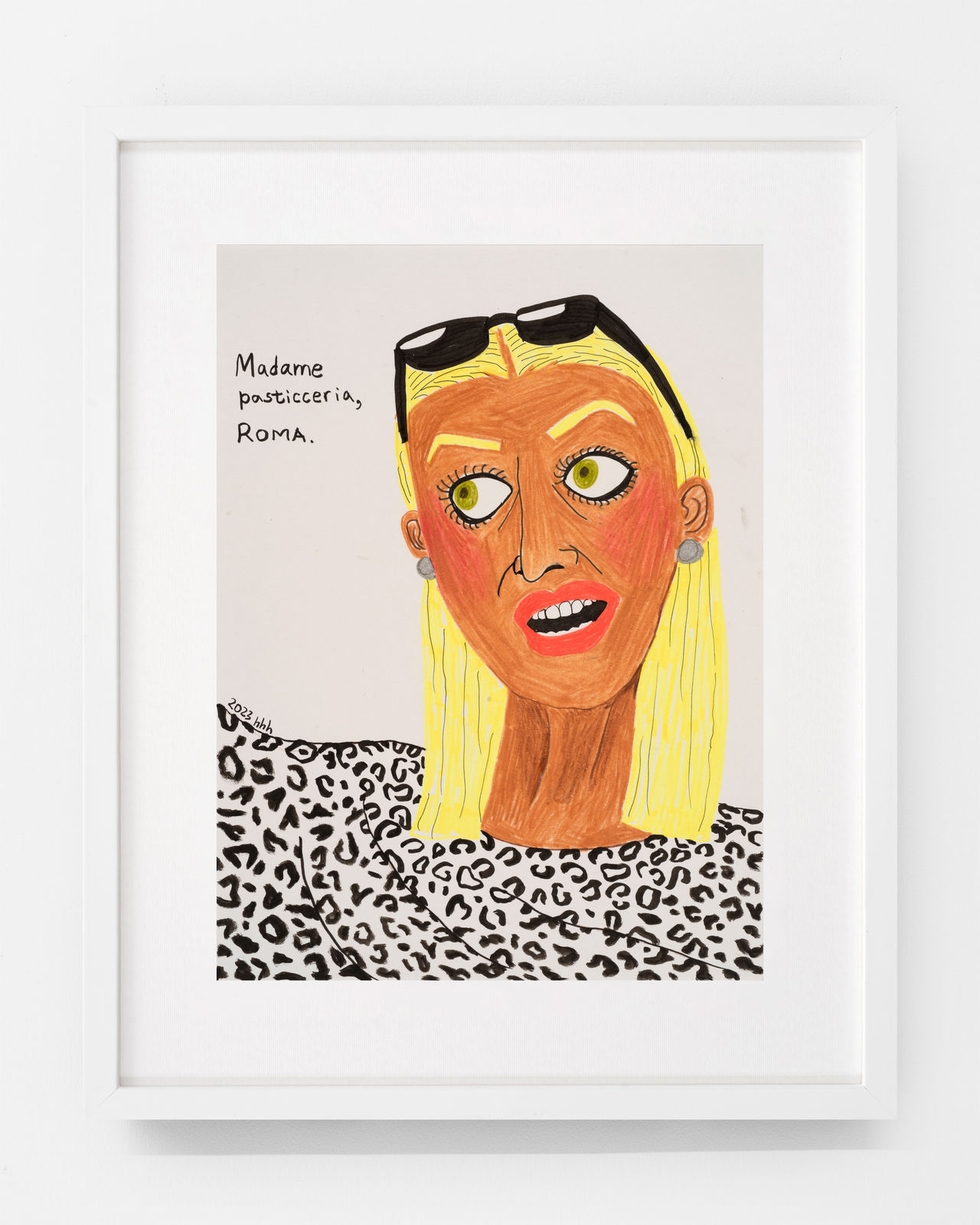 Huang Hai-Hsin 黄海欣, Madame Pasticceria, Roma 甜品店女士，罗马, 2023