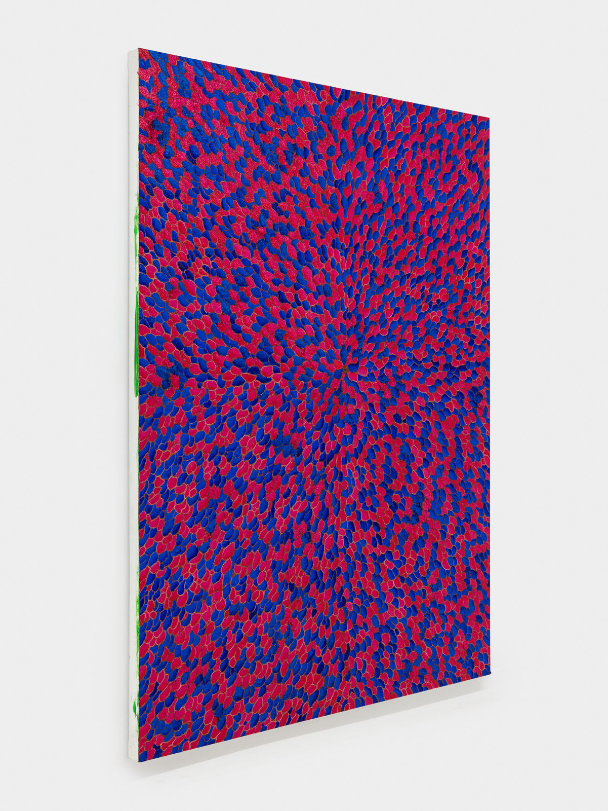 Daniel Chen 陈飞, Still Life with Red and Blue Flower 有红蓝色花的静物, 2022