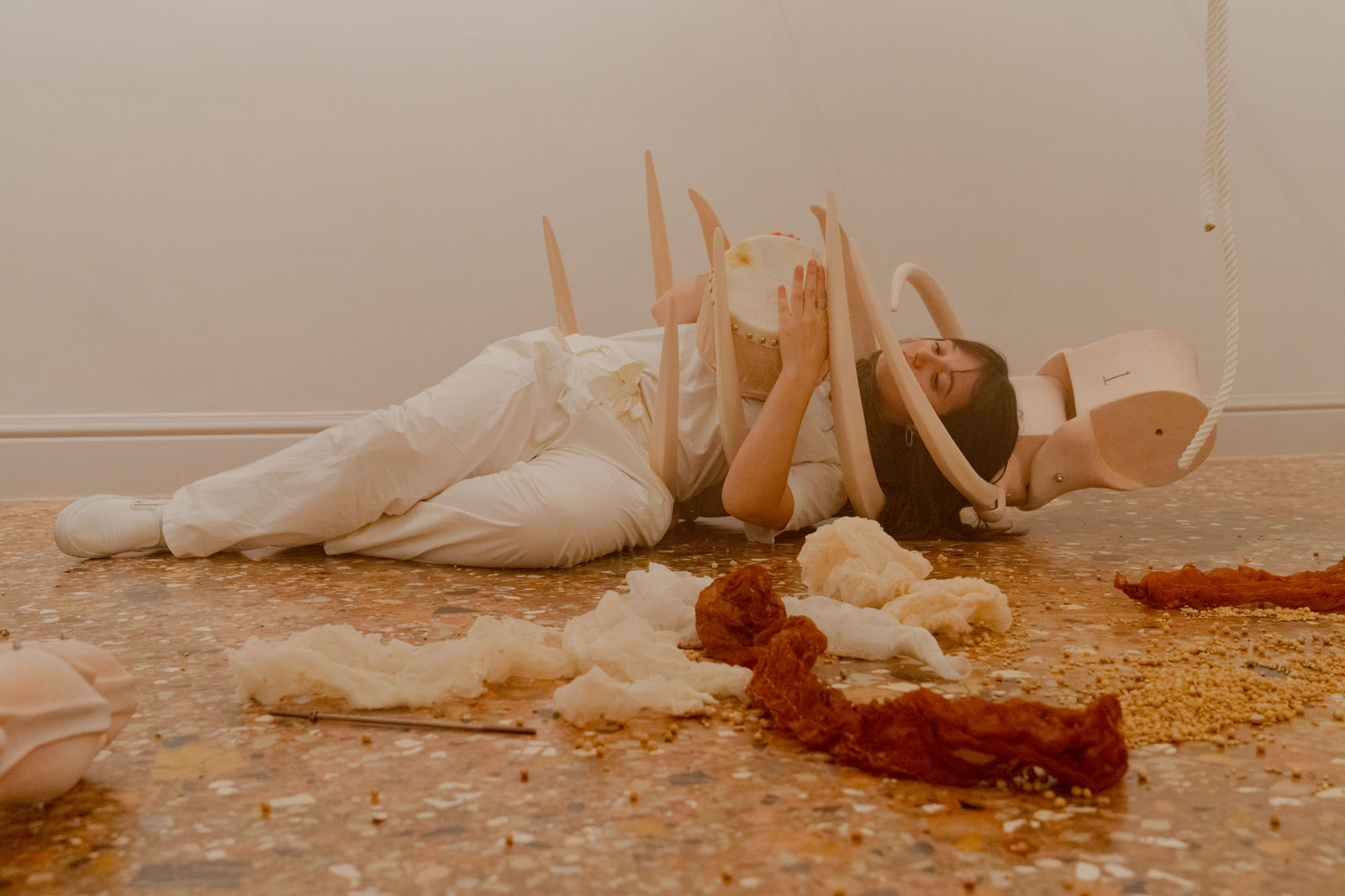 Liao Wen 廖雯, I Swallow the Tide to Light Up… 我吞吐潮汐只为照亮……, 2024