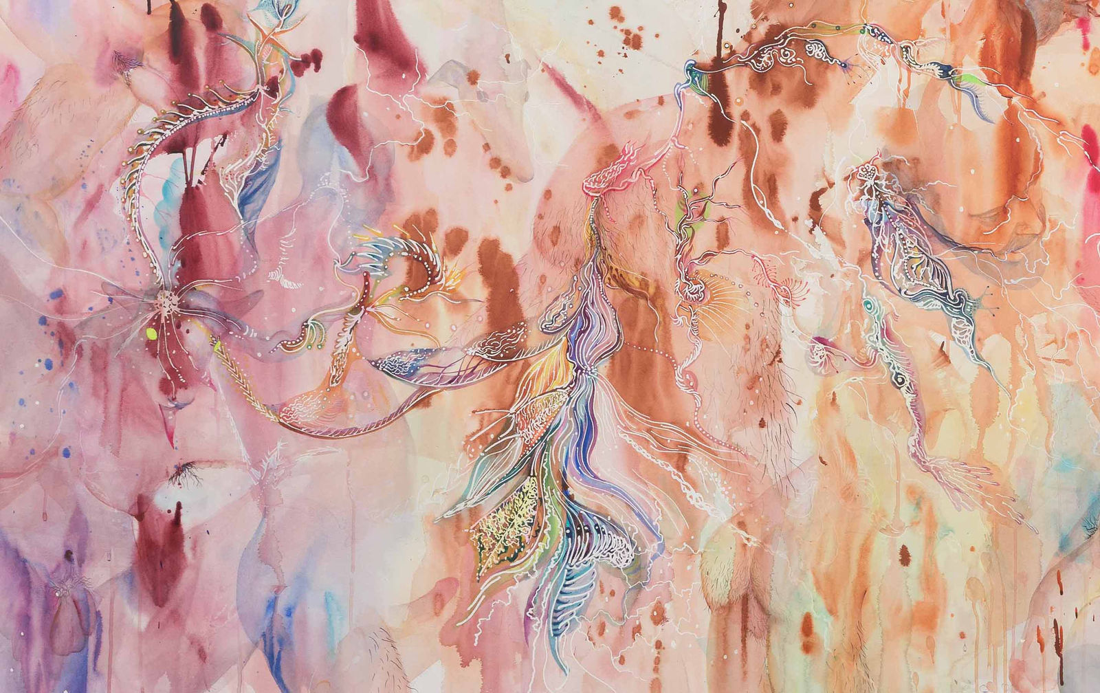 Wang Haiyang 王海洋, Human Beast Ghost 人鬼兽, 2019