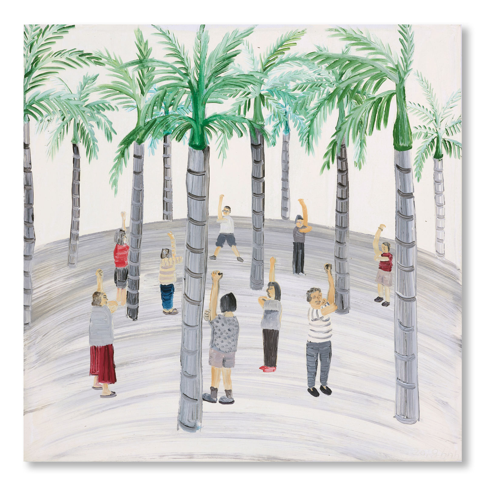 Huang Hai-Hsin 黄海欣, Da-an Park #6 大安公园 VI, 2018