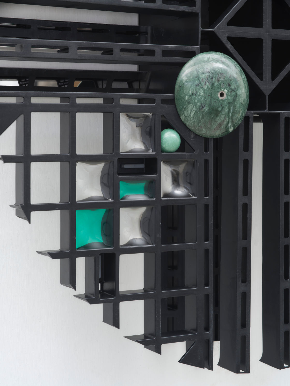 Leelee Chan 陳麗同, Lucid Formation (Verde Crossing) 光曜結構（澄綠交匯）, 2022