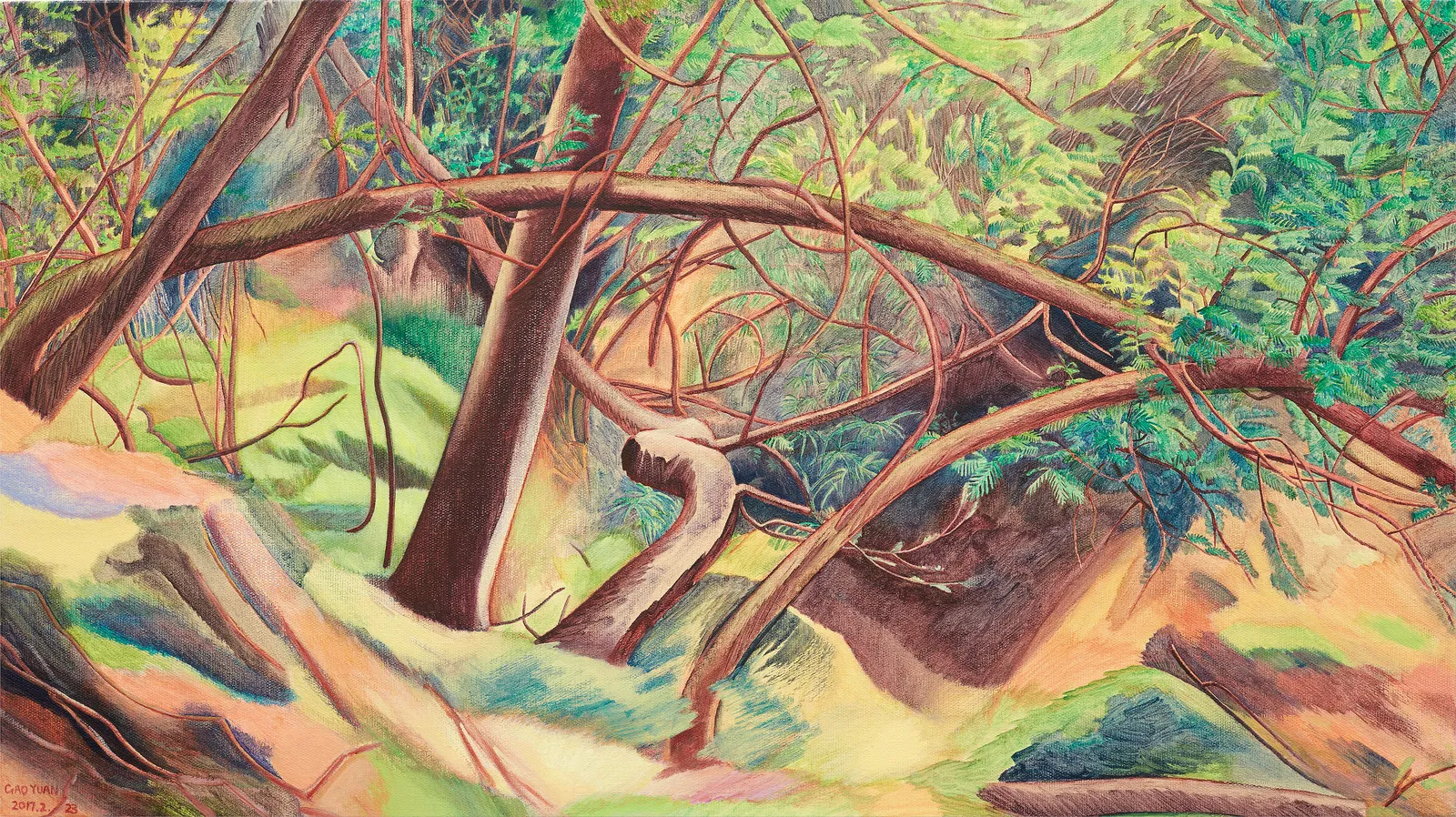 Gao Yuan 高源, Forest 森林, 2017