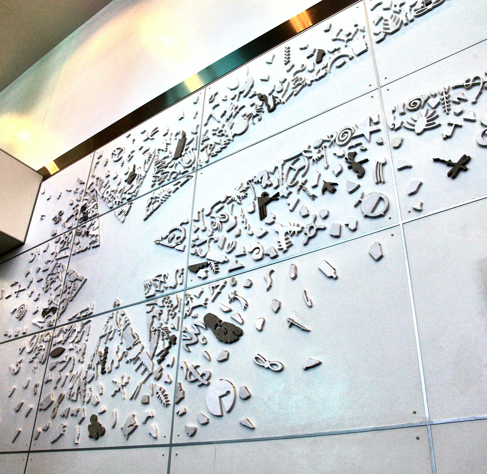 Carlos Betancourt in collaboration with Alberto Latorre, Archaic Substance, North Terminal Project Miami International Airport, Miami-Dade Art in Public Places commission, 2011