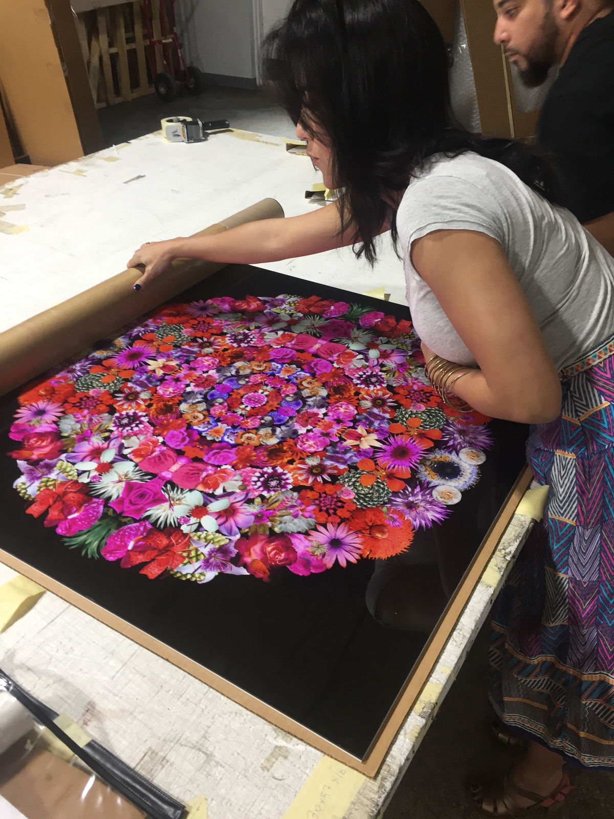 Carlos Betancourt, Re-Collections XI, (dedicated to Lauren Lanster :-), 2010-printed 2017