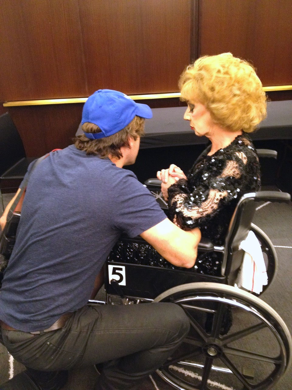 Carlos Betancourt, Holly Woodlawn come back to Miami (commission, Andy Warhol Foundation event) Lapour and Lauren, 2010-11