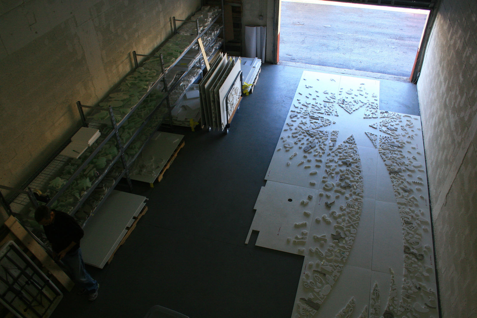 Carlos Betancourt in collaboration with Alberto Latorre, Archaic Substance, North Terminal Project Miami International Airport, Miami-Dade Art in Public Places commission (production), 2011