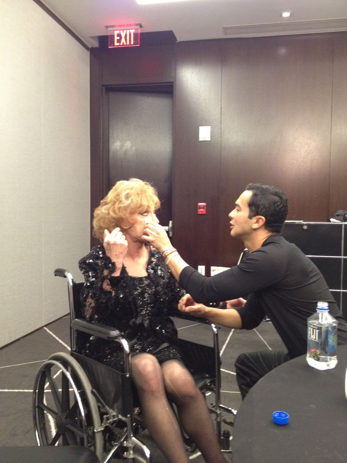 Carlos Betancourt, Holly Woodlawn come back to Miami (commission, Andy Warhol Foundation event) Lapour and Lauren, 2010-11