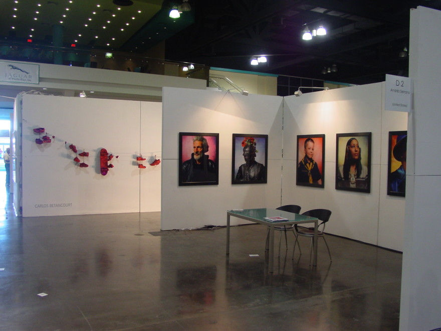 Carlos Betancourt, Interventions in Wynwood with Skateboard and Tennis Shoes hanging ( exhibit at Circa Art Fair, Puerto Rico) , 2003