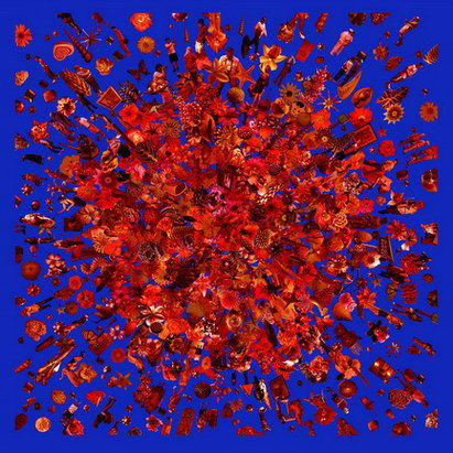 Carlos Betancourt, Re-collection VIII (red), 2009