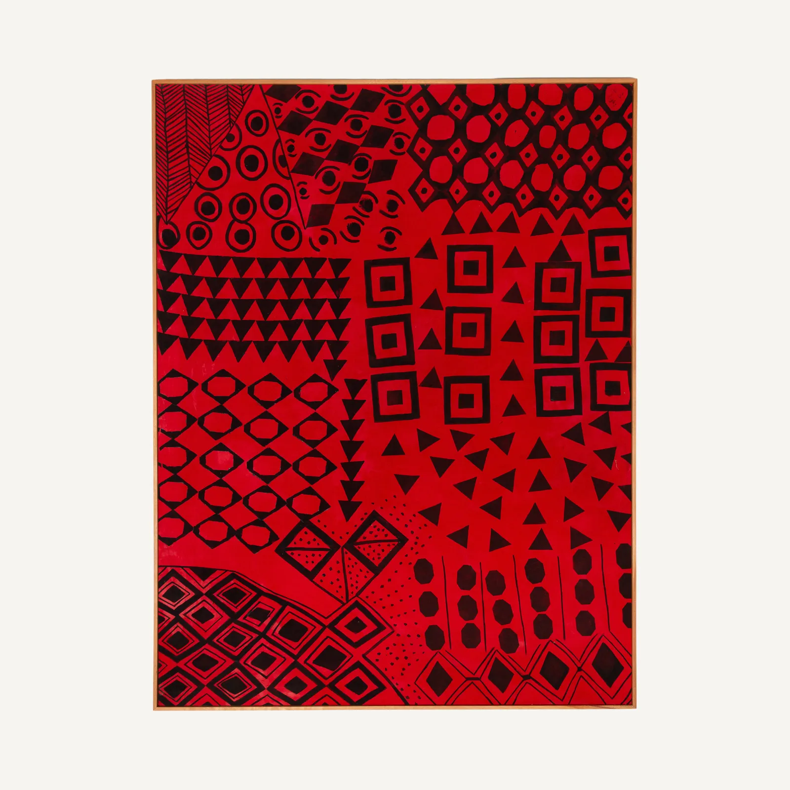 Kaya Agari, Grafismos Kurã-Bakairi variados #4, 2023