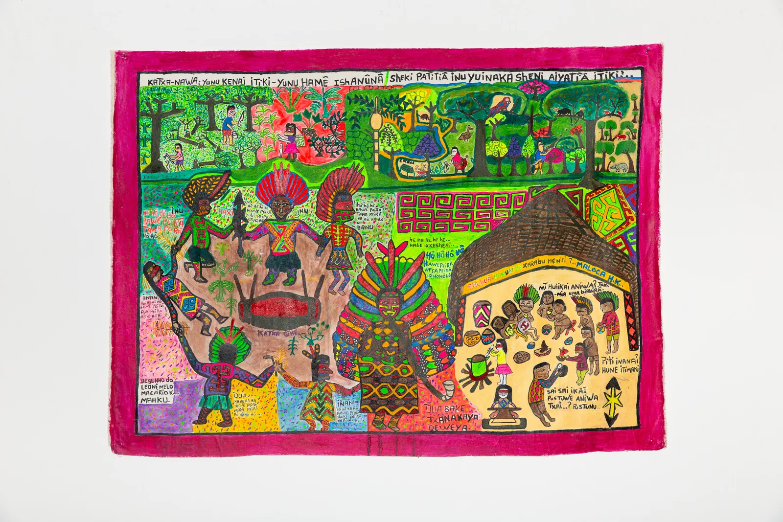 Leoni Macário - MAHKU, Katxa Nawa - Festa dos Legumes - para chamar o espírito das plantas, 2015