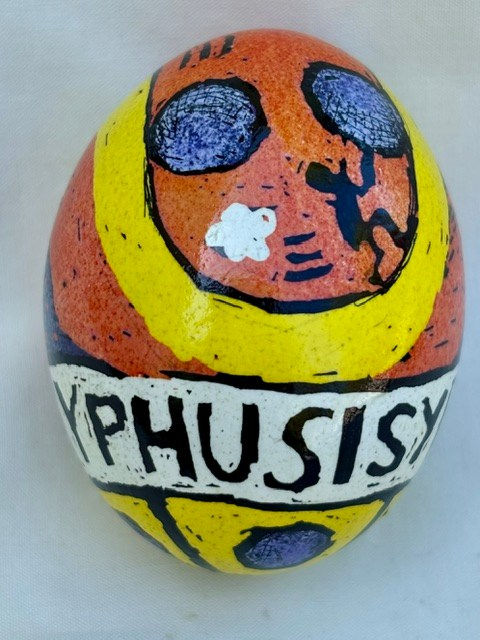 Roz Chast, Orange Sisyphus, 2025