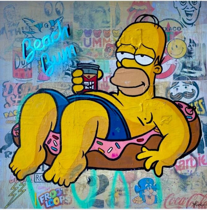 Rock Therrien, Beach Bum, 2023