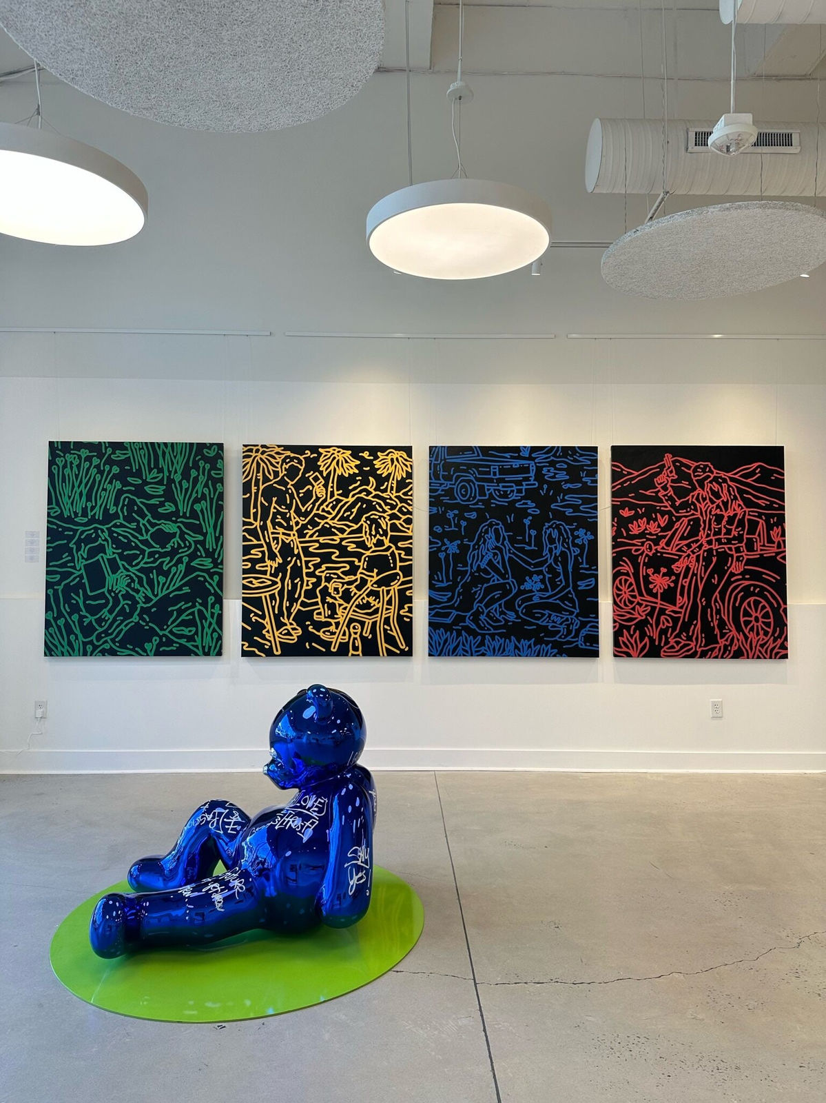 Paintings by Chance Cooper artist from United States, based in LA. Available at Carousel Fine Art Atlanta.