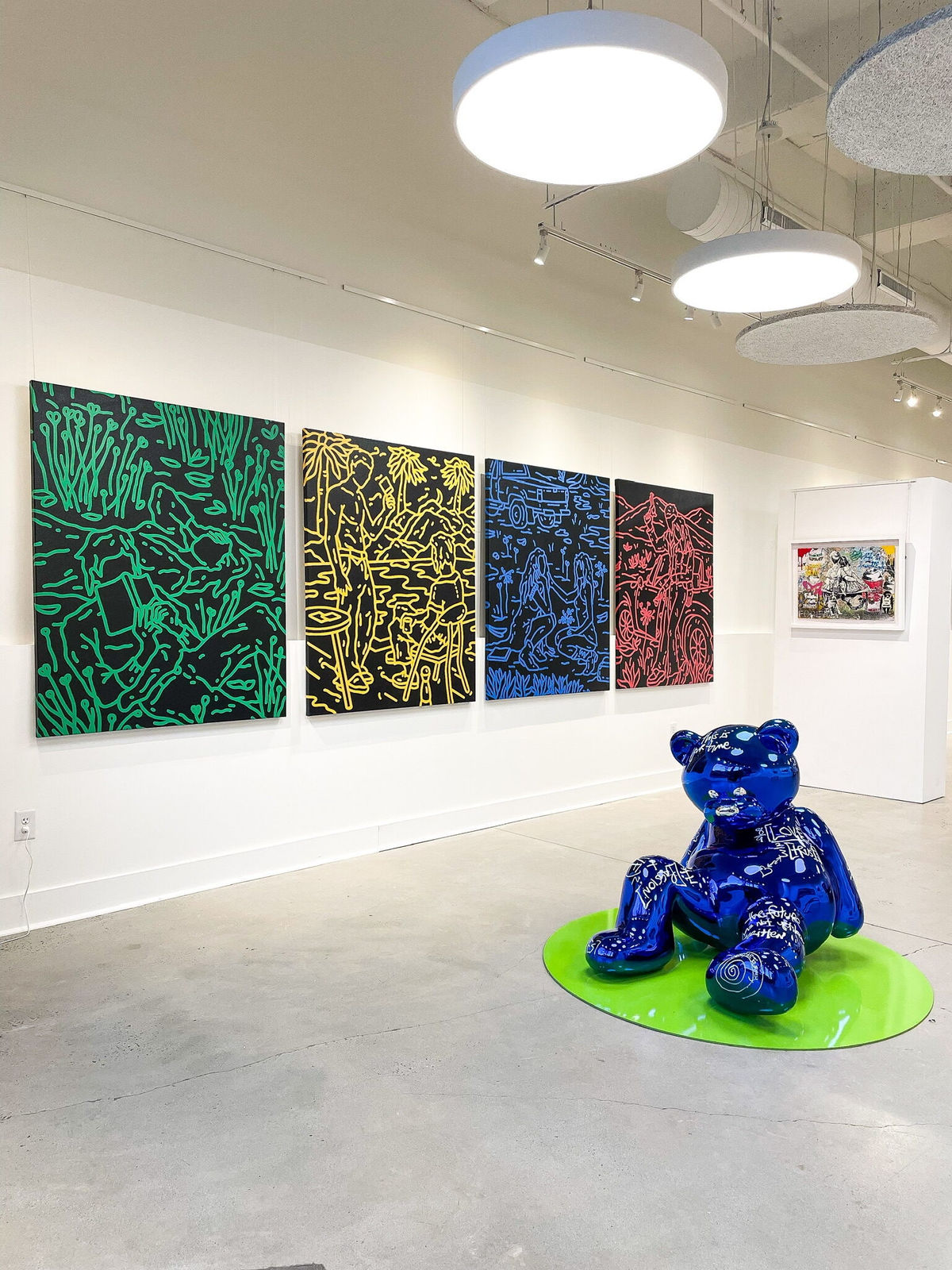 Paintings by Chance Cooper artist from United States, based in LA. Available at Carousel Fine Art Atlanta.