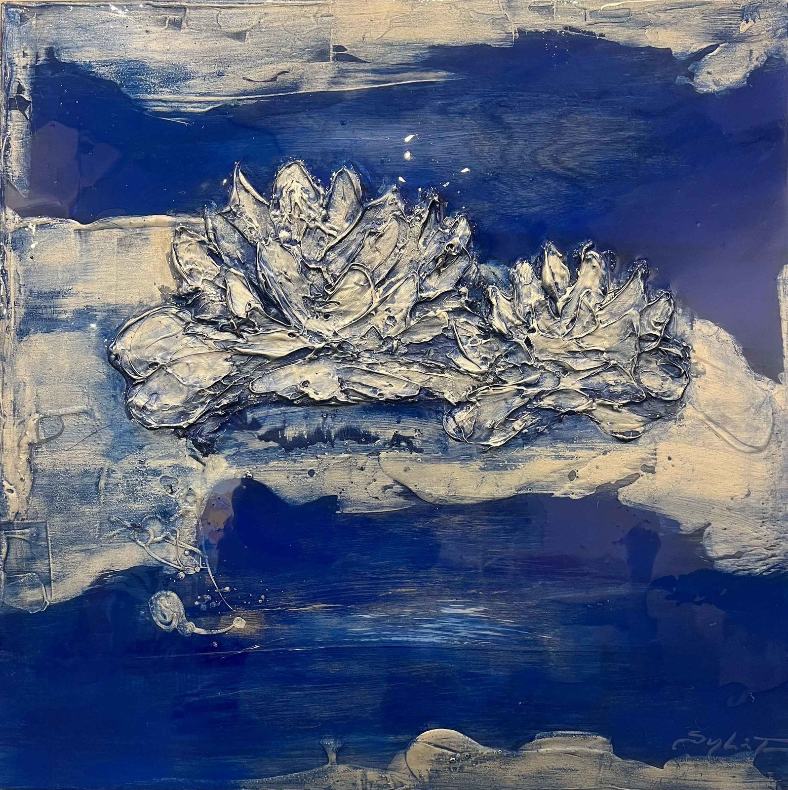 Sylvain Tremblay, The Nenuphars In The Blue Lake, 2025