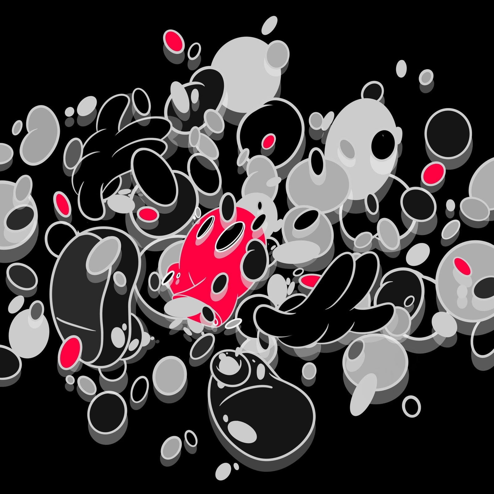 “Negatively disintegrating mouse