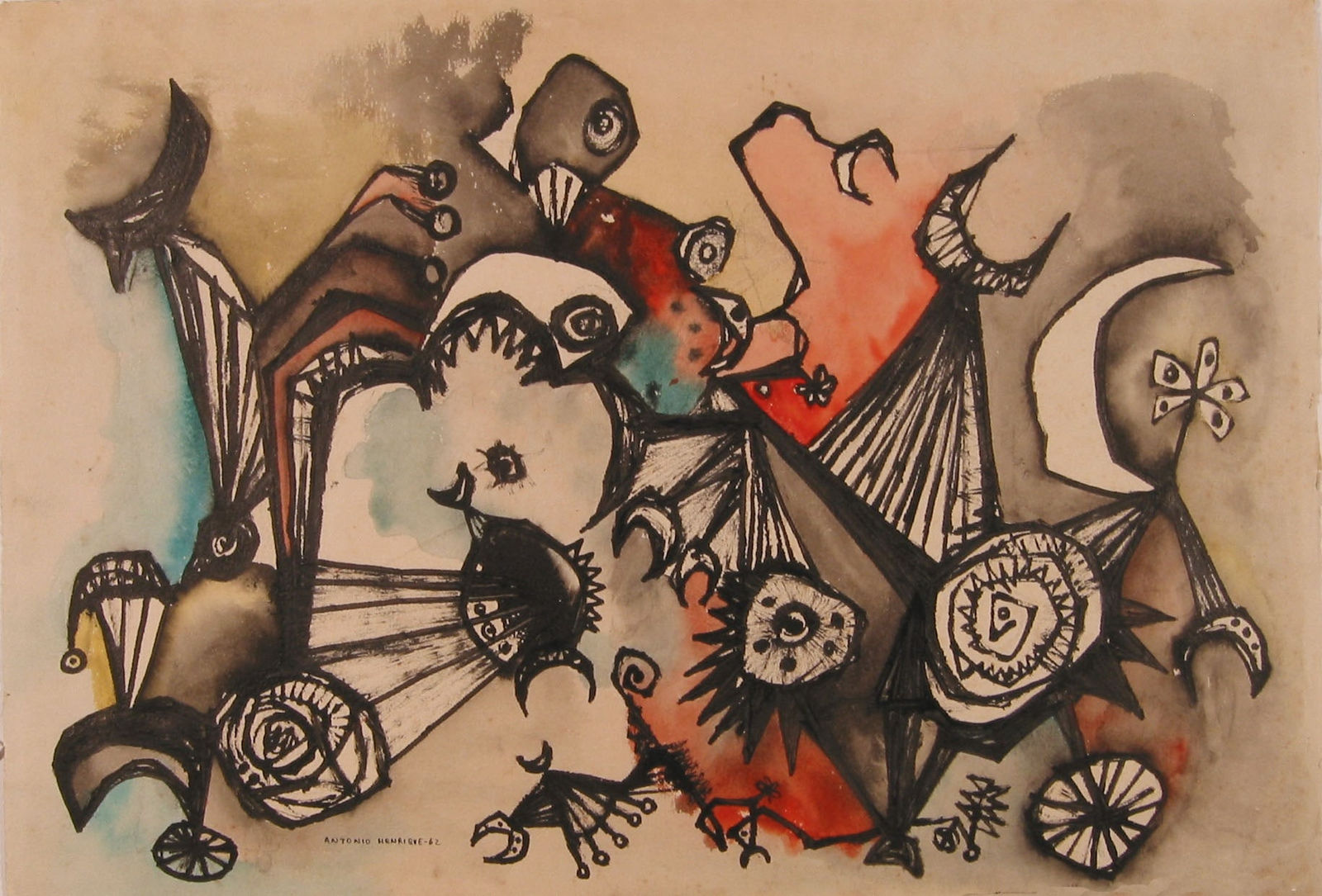 Antonio Henrique Amaral, Untitled, 1962