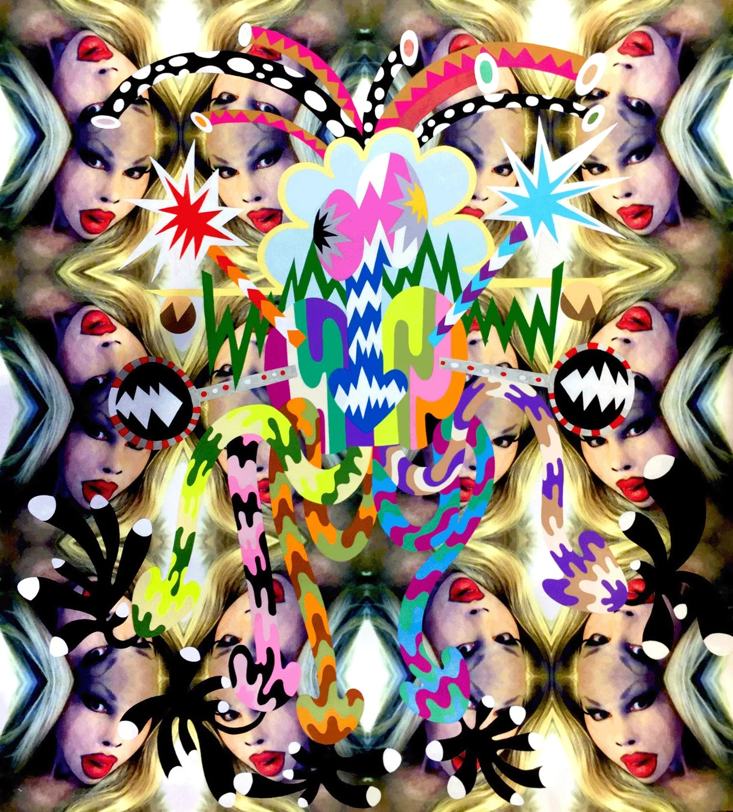 assume vivid astro focus, Pleasure Vessel (Medusa Sundae), 2017