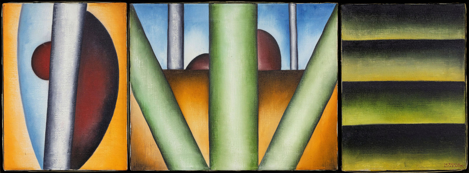 Antonio Henrique Amaral, TRÍPTICO, 1980