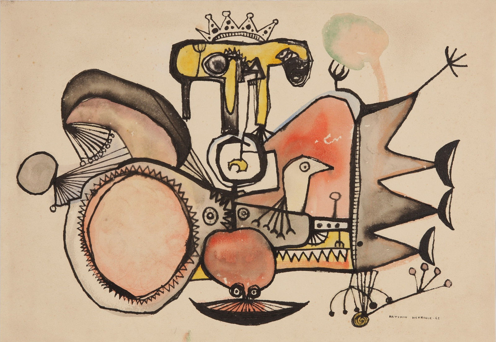 Antonio Henrique Amaral, Untitled, 1962