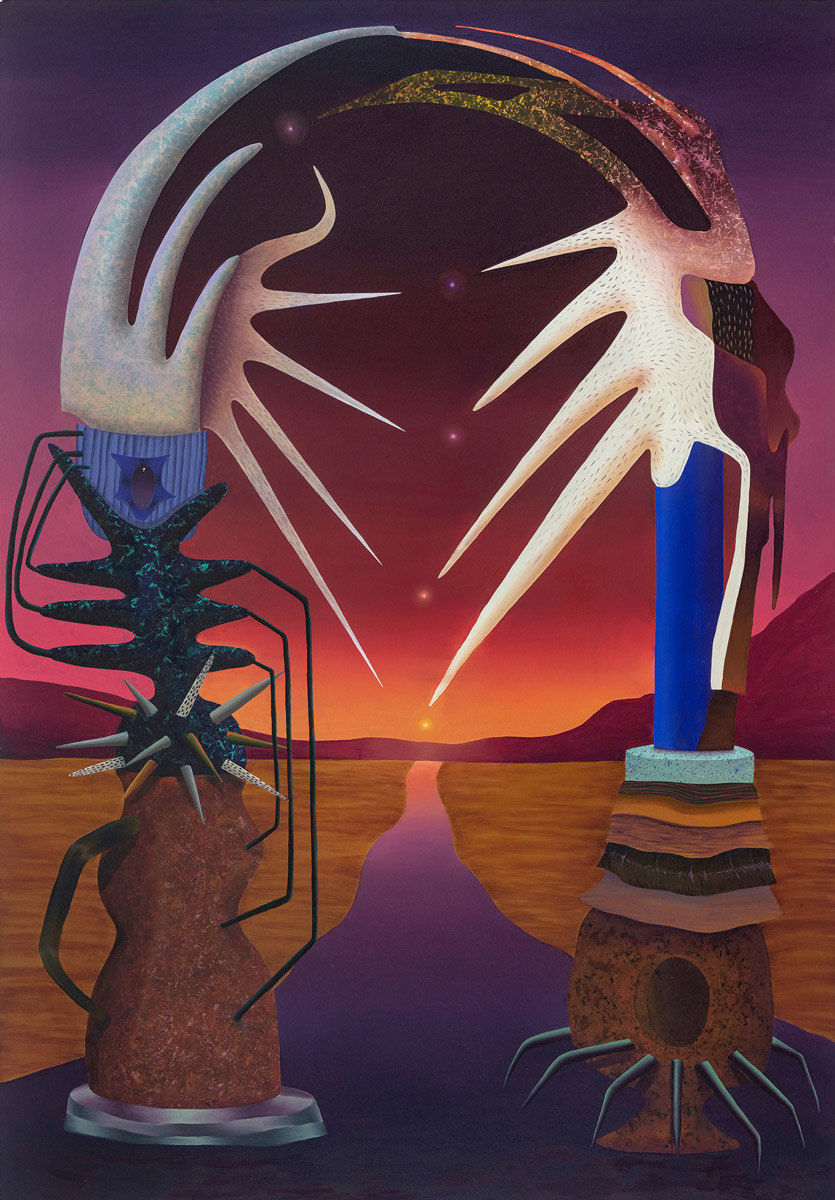 Rafael Chavez, Quando um totem se dobra, ele vira um portal, 2025