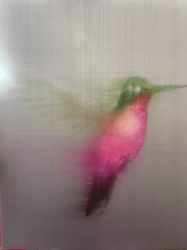 Alison Van Pelt, Silver Pink Hummingbird, 2021