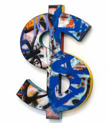 David Buckingham, Graff Dollar Sign #2, 2022