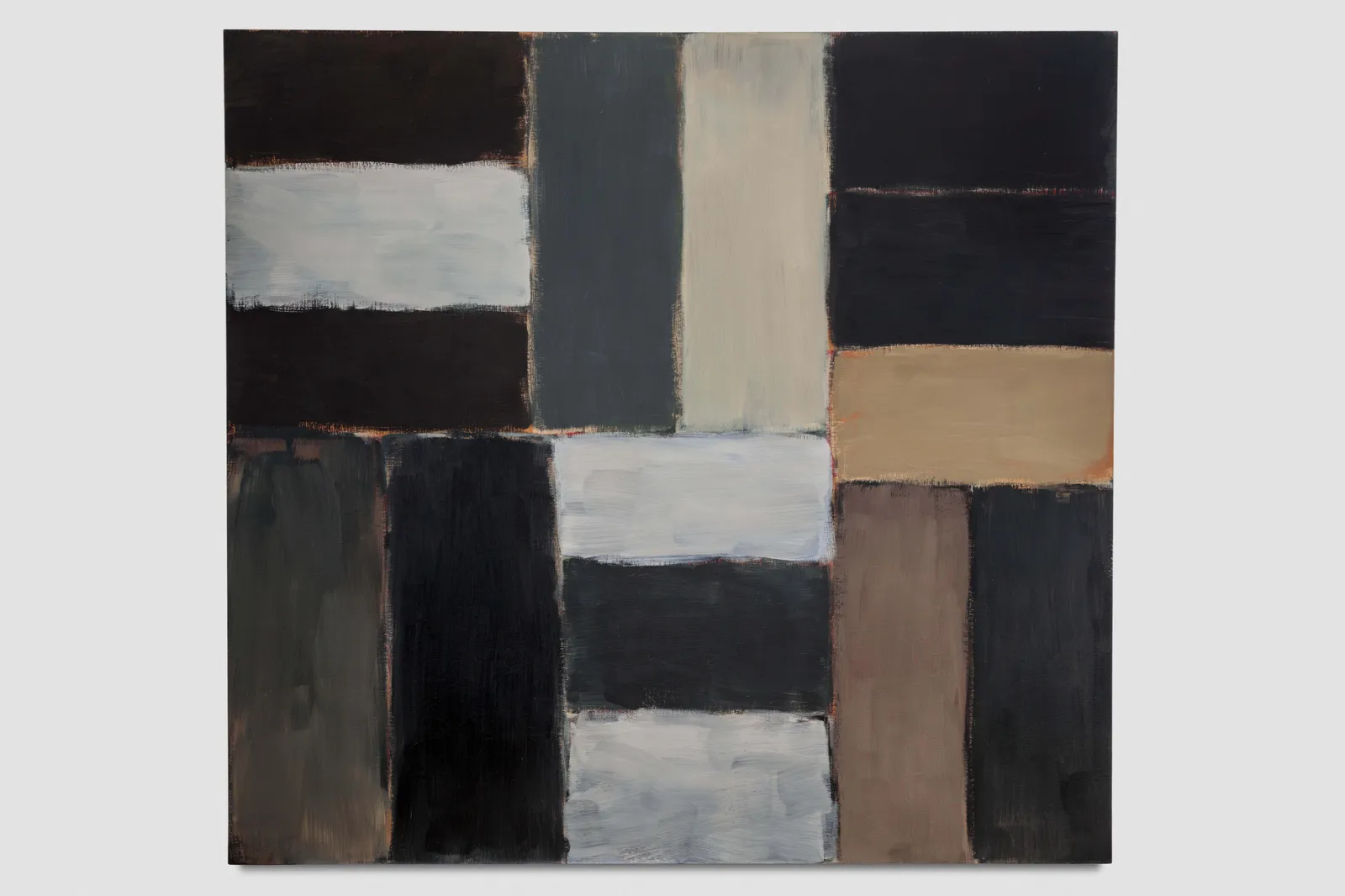 Sean Scully, Dark Day (for P.G), 2001