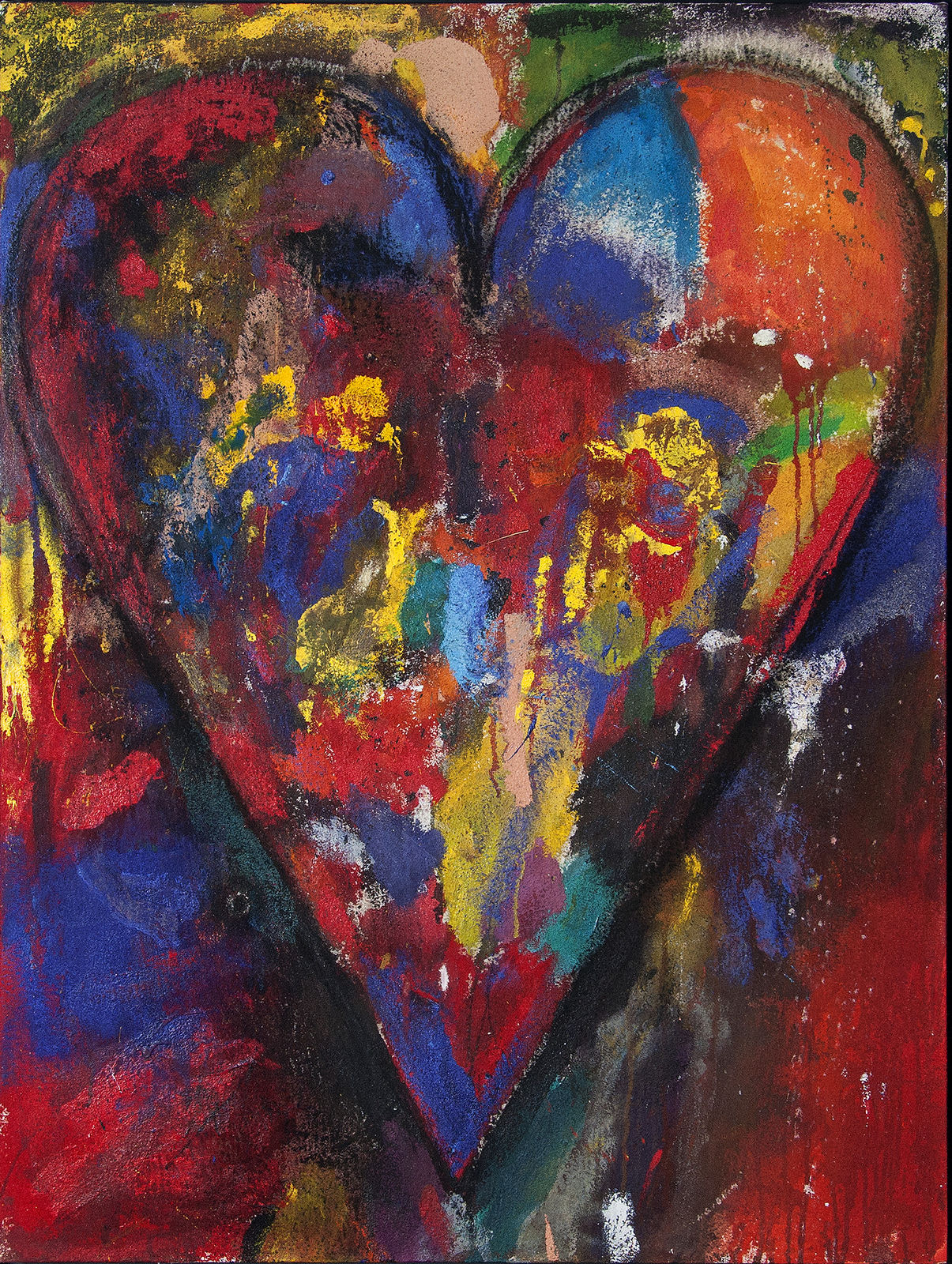 Jim Dine, French-Canadian Racing Heart, 2012