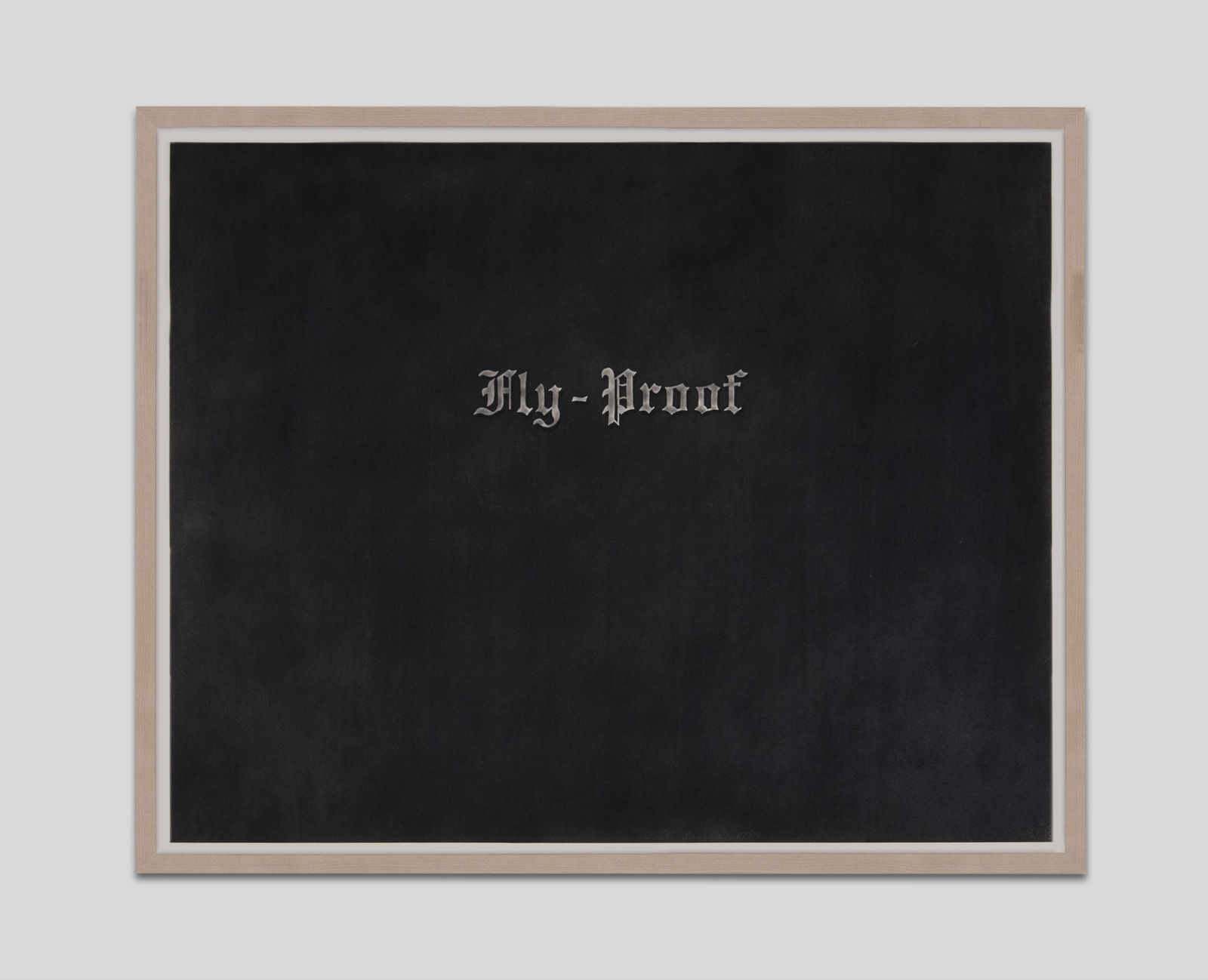 Ed Ruscha, Fly-Proof, 1973