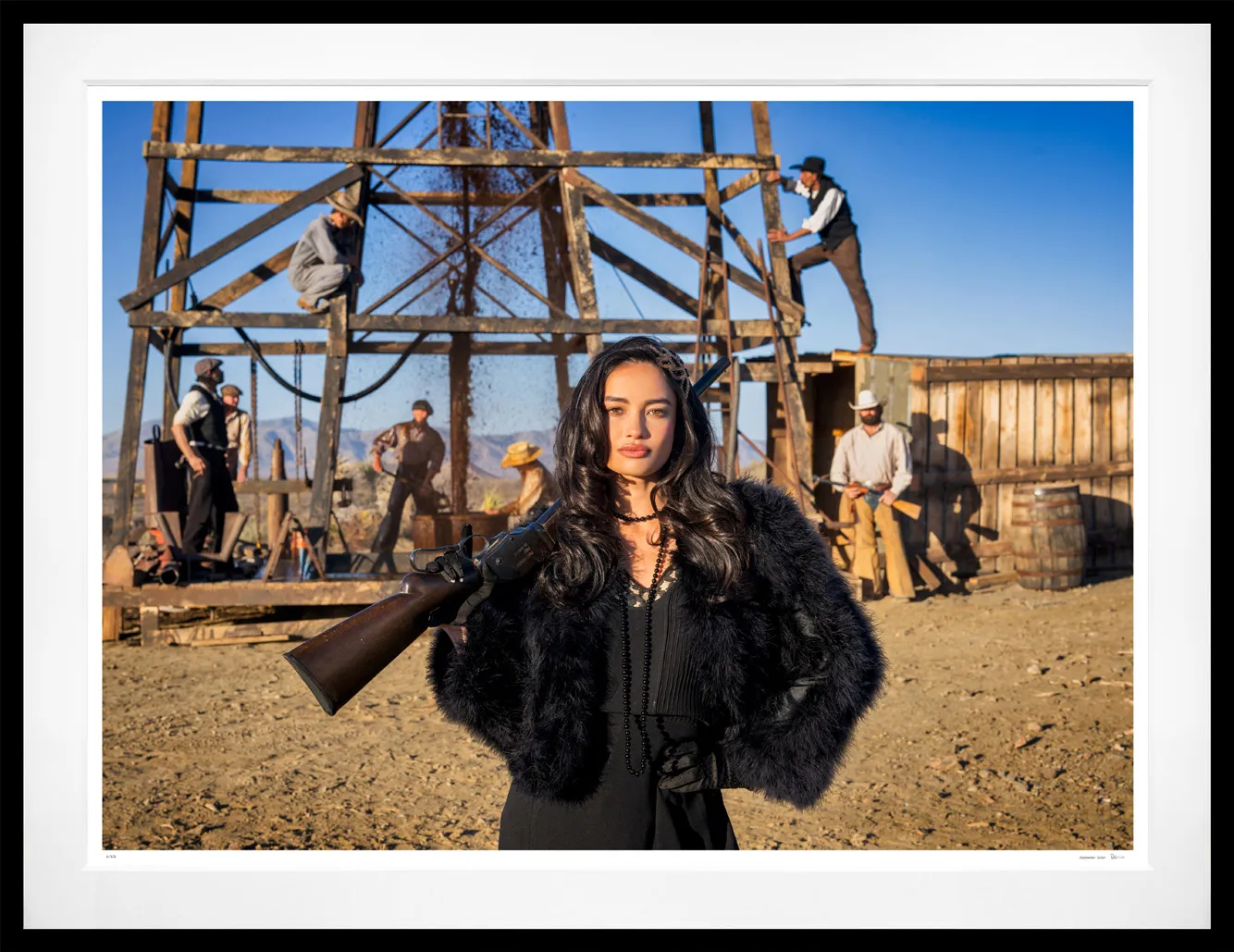 David Yarrow, Landwoman (Color), 2026
