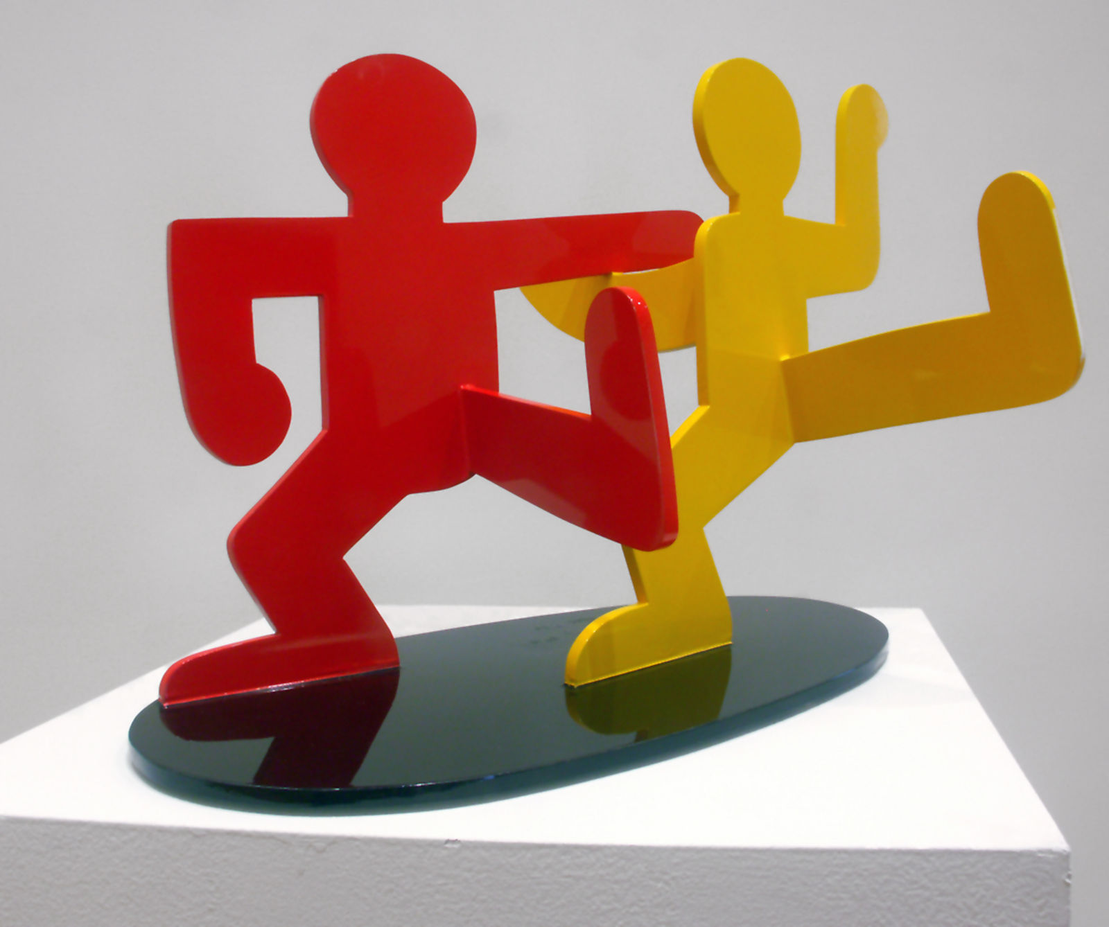 Keith Haring, Untitled (Two Dancing Figures), 1989