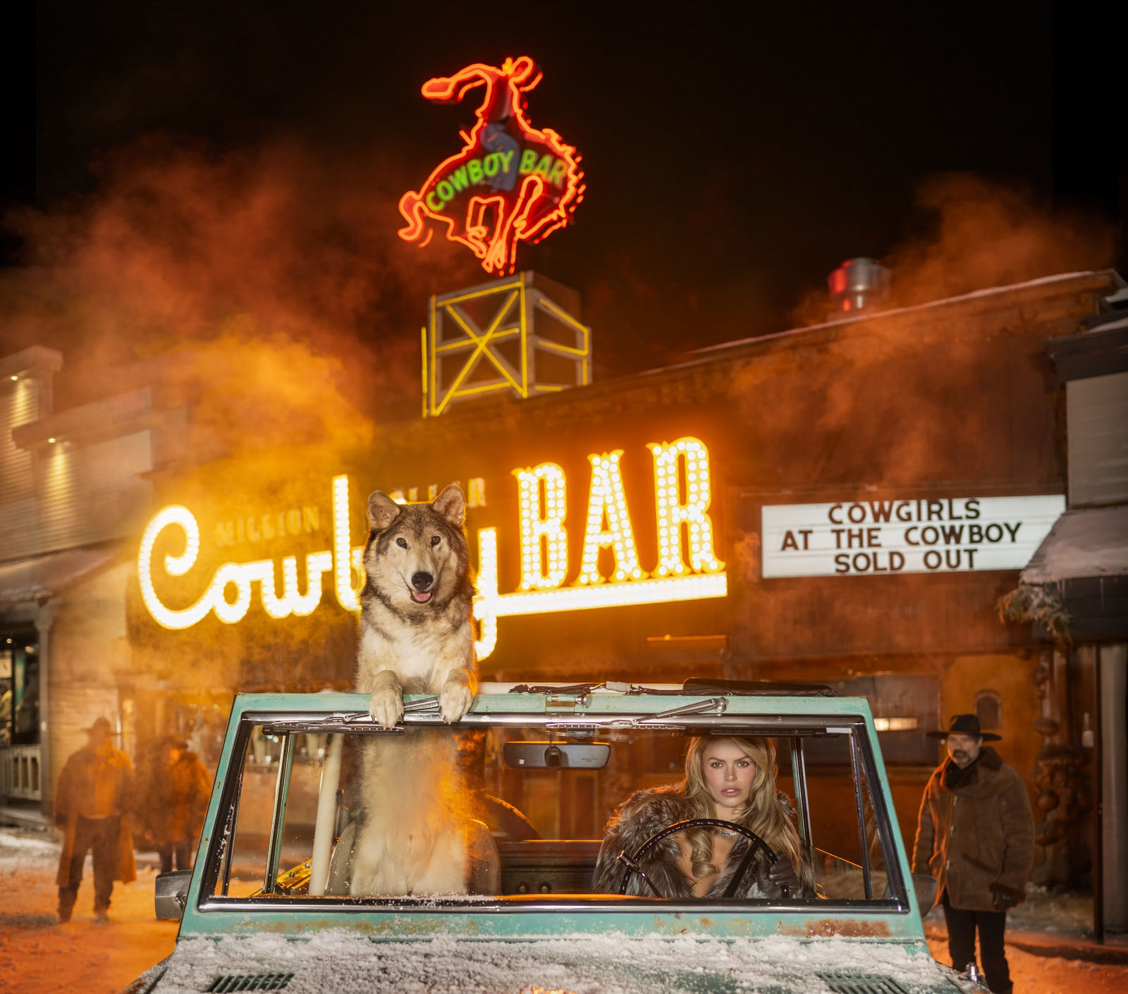 David Yarrow, The Million Dollar Cowboy Bar (Color), 2025