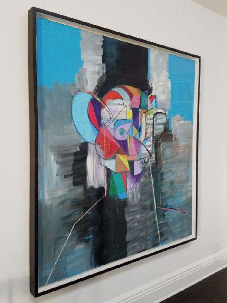 George Condo, Lion Man, 2012